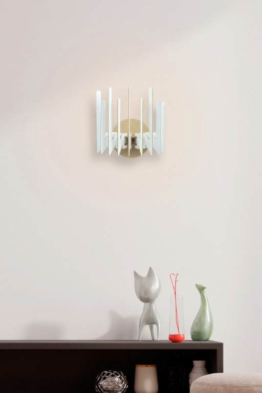 Aplica de perete, FullHouse, 390FLH2107, MDF  , Alb