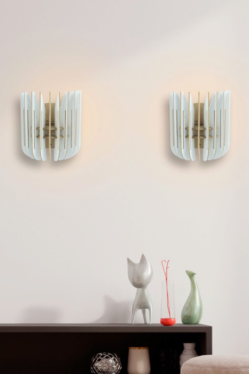 Aplica de perete, FullHouse, 390FLH2126, MDF  , Alb