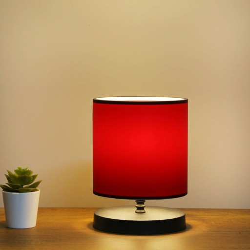 Lampa de masa, Opviq, 780SGN1985, Rosu claret