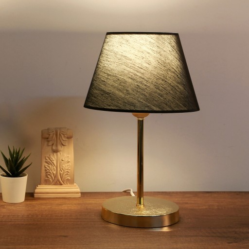 Lampa de masa, Insignio, 780SGN2545, Metal, Negru