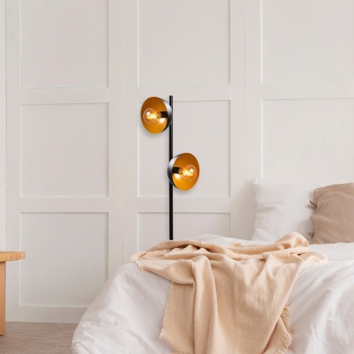Lampadar, Tatum, 584TTM1501, Metal, Negru