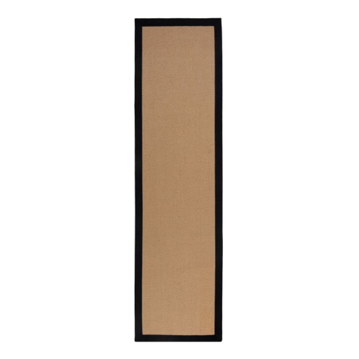 Covor tip traversă în culoare naturală din iută 60x600 cm Kira – Flair Rugs