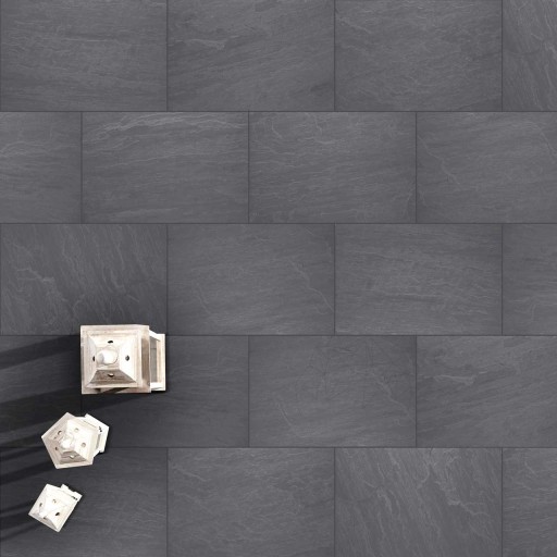 L'ALTRA PIETRA Tempio Kandla Antracite, 60 x 90 x 2 cm, R11 (Non-Slip)
