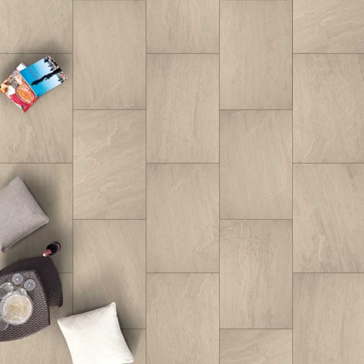 L'ALTRA PIETRA Tempio Kandla Beige, 40 x 80 x 2 cm, R11 (Non-Slip)