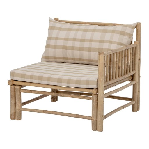 Modul de canapea de grădină natural (partea dreaptă) Korfu – Bloomingville