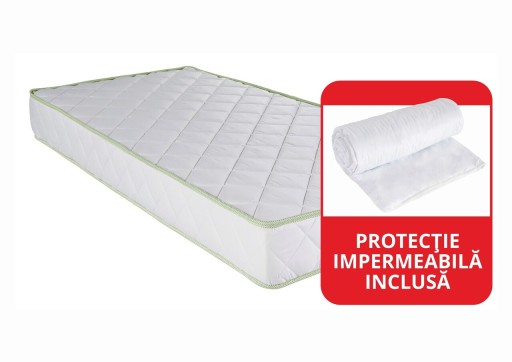 Saltea copii Green Future Premier, husa de calitate, 70x140 cm, H 10 cm