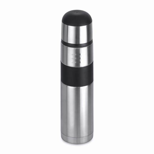 Termos BergHOFF, Essentials Orion, Ø8.5 x 33.5 cm, 1 L, inox/cauciuc