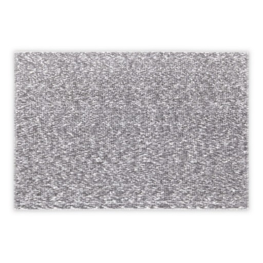 Covoras de baie, L&#039;appartement , Grade, 60x90 cm, Bumbac, Gri închis/Alb