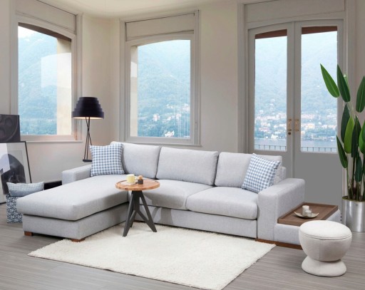 Coltar, Atelier del Sofa, 560ARE1131, Gri deschis