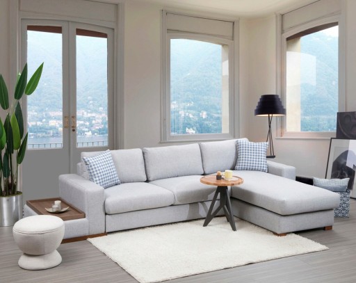 Coltar, Atelier del Sofa, 560ARE1132, Gri deschis