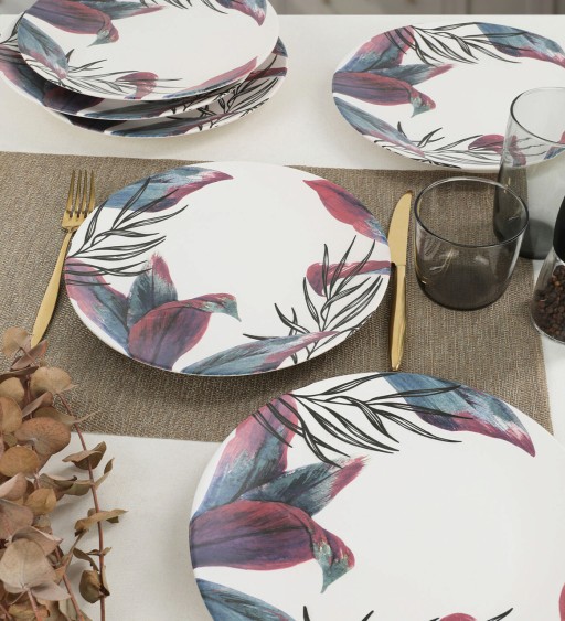 Set platouri servire, Keramika, 275KRM1354, Ceramica, Multicolor