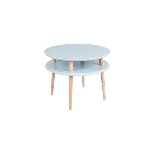 Măsuță de cafea Ragaba UFO Ø 57 cm, gri deschis