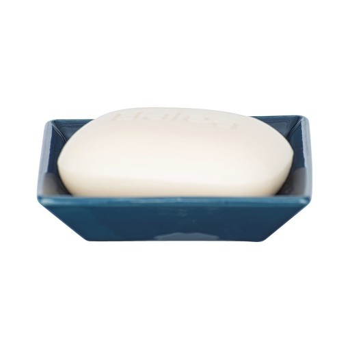 Savonieră ceramică Wenko Cordoba, albastru închis