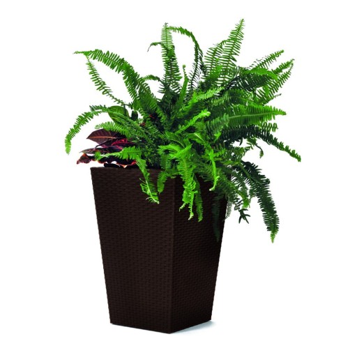 Ghiveci decorativ din plastic Rattan – Keter