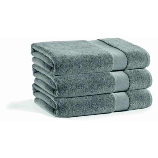 Prosop gri din amestec de bambus 50x90 cm Valencia Hand – Foutastic