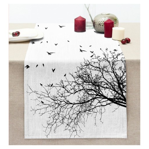 Napron de masă 40x130 cm Black Tree – Mila Home