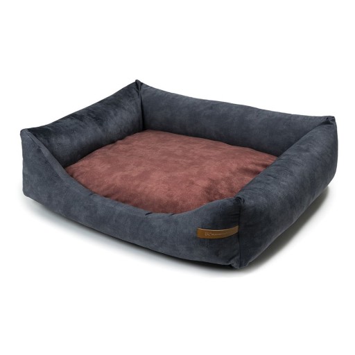 Pat burgundy-gri închis pentru câini 55x65 cm SoftBED Eco S – Rexproduct