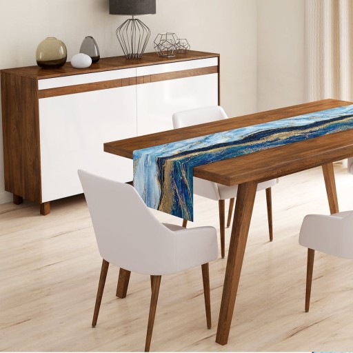 Napron de masă 40x130 cm Marble – Minimalist Cushion Covers
