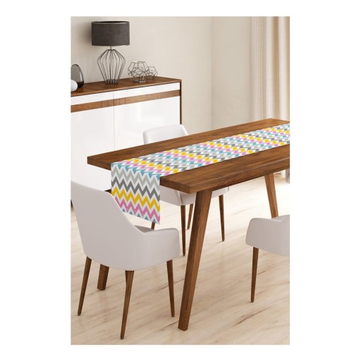 Napron de masă 45x140 cm Zig Zag – Minimalist Cushion Covers
