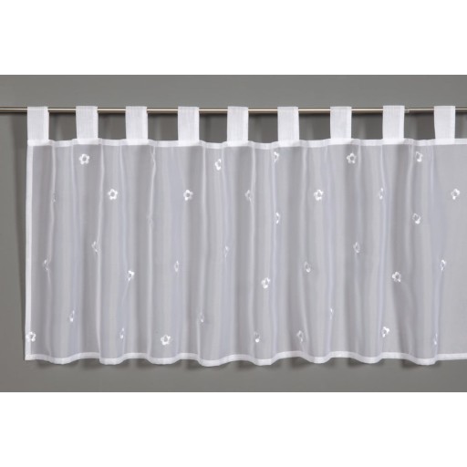 Perdea albă 48x140 cm Voile - Gardinia