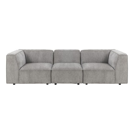 Canapea modulară Bonami Selection Fairfield, 282 cm, gri deschis