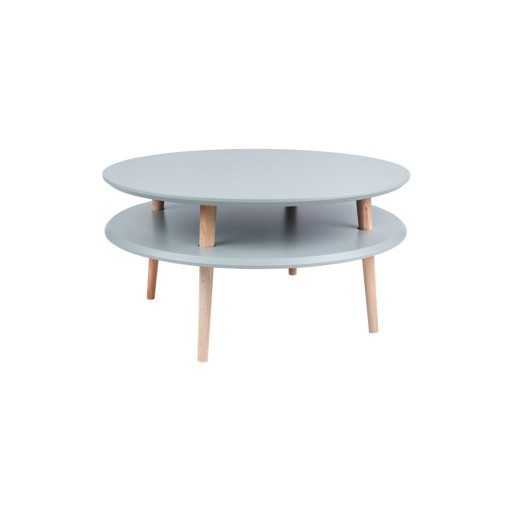 Măsuță de cafea Ragaba UFO, Ø 70 cm, gri închis