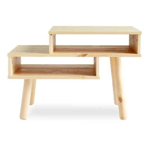 Măsuță de cafea din lemn de pin Karup Design Hako, natural