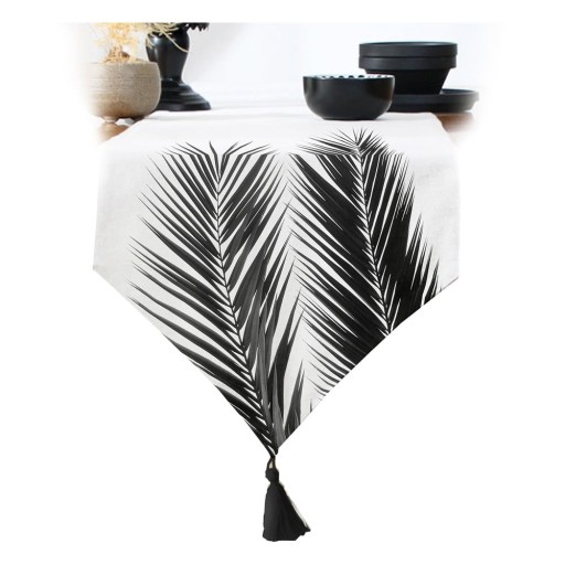 Napron de masă 45x140 cm Black Tree – Minimalist Cushion Covers
