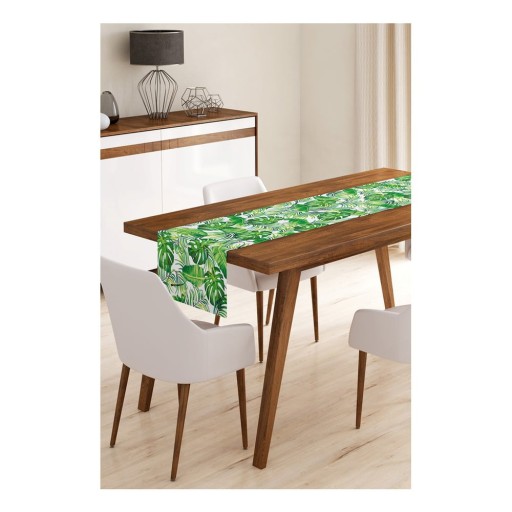 Napron de masă 45x140 cm Tropical Leaves – Minimalist Cushion Covers