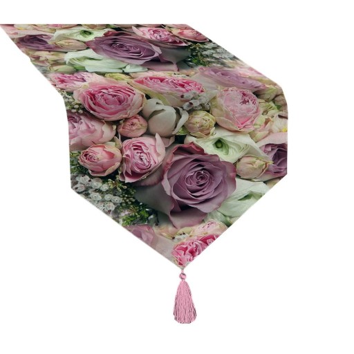Napron de masă 45x140 cm Roses – Mila Home