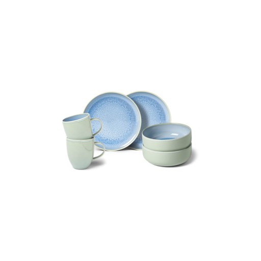 Serviciu de masă 6 buc. din porțelan Crafted Blueberry – like | Villeroy & Boch