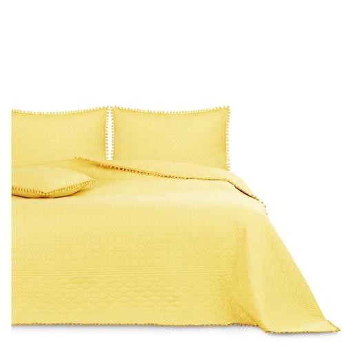 Cuvertură galbenă 200x220 cm Meadore – Restilo