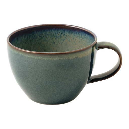 Cană verde pentru cappuccino din porțelan 250 ml Crafted Breeze – like | Villeroy & Boch