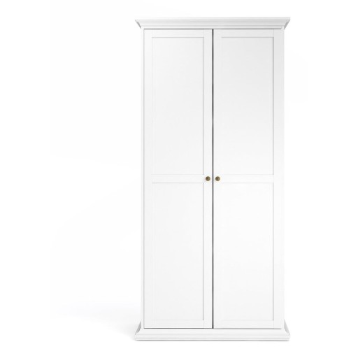 Șifonier alb 96x201 cm Paris – Tvilum