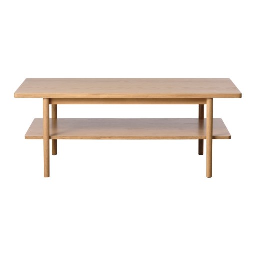 Măsuță de cafea cu blat cu aspect de lemn de stejar 60x120 cm Ponza – Unique Furniture
