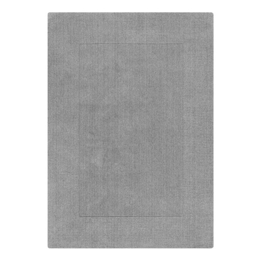 Covor grej țesut manual din lână 160x230 cm Border – Flair Rugs