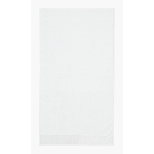 Prosop alb din bumbac egiptean din frotir 50x85 cm – Bianca