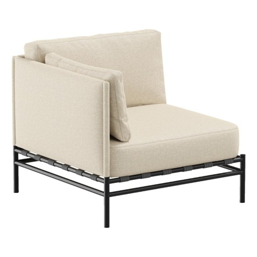 Modul de canapea de grădină bej (colț variabil) Dandy – Sit Sit