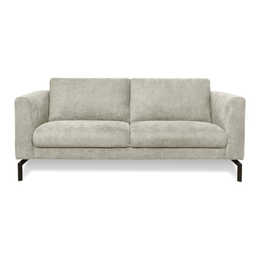 Canapea bej cu tapițerie din chenille 165 cm Gomero – Scandic