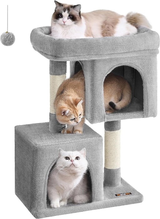 Ansamblu de joaca pisici / arbore pentru pisici,  Feandrea Cat Tower S, 48 x 32 x 70 cm