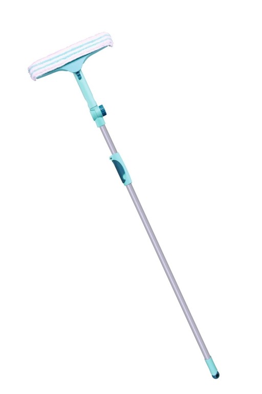 Aparat pentru curatat geamuri extensibil, Leifheit Plus 3 in 1, W&amp;F Tele 210