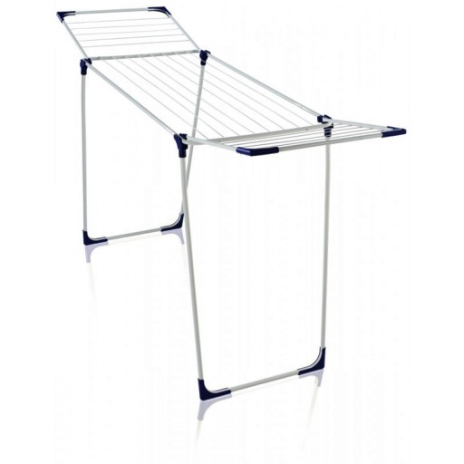 Uscator rufe, Leifheit, Clasic 180 Solid, 18 m capacitate de uscare, alb/albastru