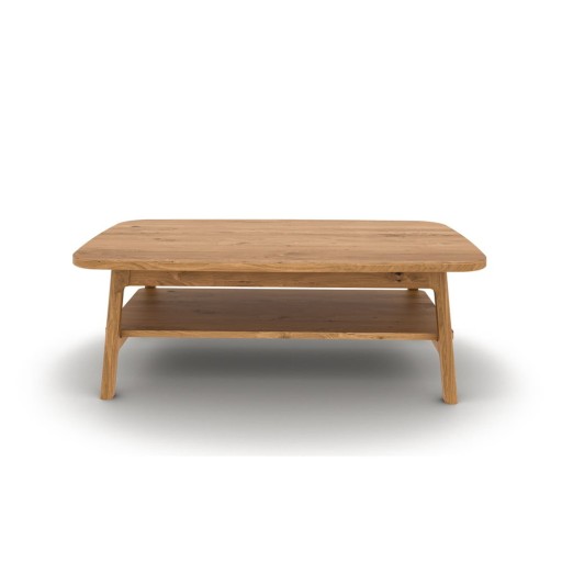 Măsuță de cafea în culoare naturală din lemn de stejar 60x100 cm Twig – The Beds