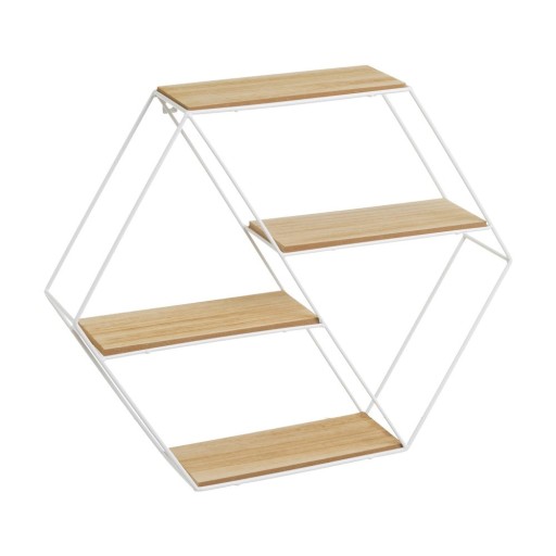 Raft alb-natural etajat 50 cm – Casa Selección