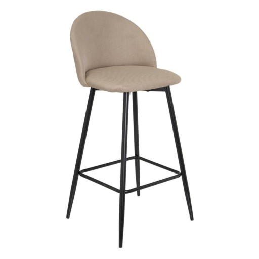 Scaune de bar bej 2 buc. (înălțime șezut 69 cm) – Casa Selección