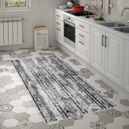 Covor, Mu147, 80x150 cm, Poliamida, Gri