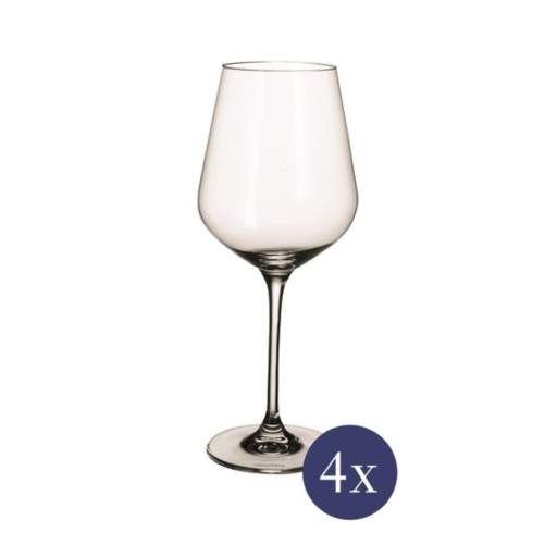 Set 4 pahare pentru vin rosu, Villeroy &amp; Boch, La Divina Burgundy, 680 ml, sticla cristal