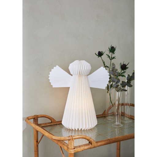 Decorațiune luminoasă de Crăciun albă Angel – Markslöjd