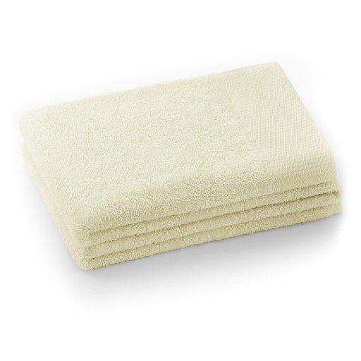 Prosop crem din bumbac din frotir 50x100 cm Amari – Restilo