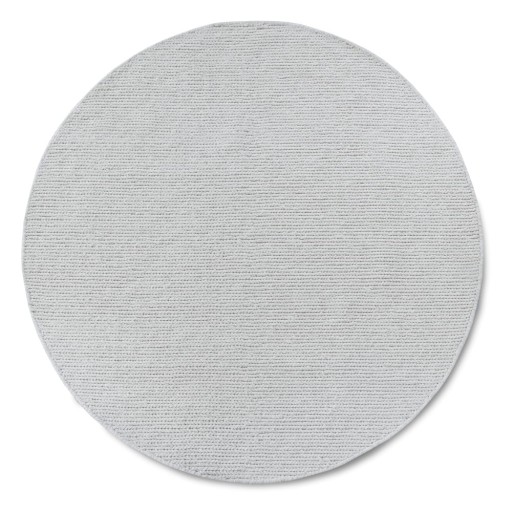 Covor alb țesut manual rotund din lână ø 160 cm Francois – Villeroy&Boch